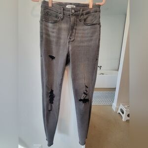 Good American Distressed Jeans